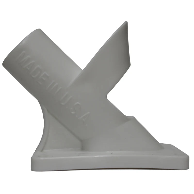 2 Position Flag Pole Bracket Plastic No Screws - #701