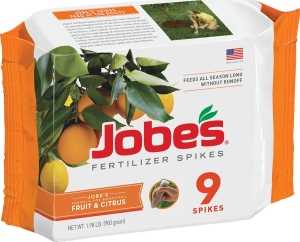 Fertilizer Spikes Fruit & Citrus Jobe's - 9 Pack - #26355