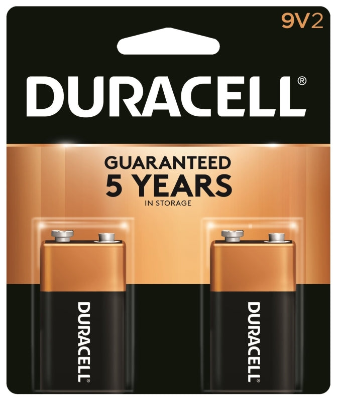 Batteries 9 Volt - 2 Pack - Duracell - #19666