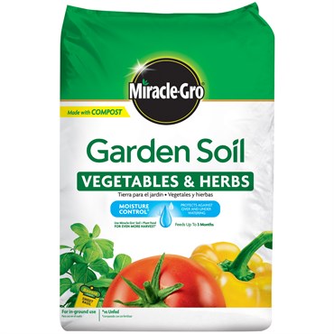 Soil Garden Vegetables & Herbs - Miracle Gro - 1.5 CF - #25602