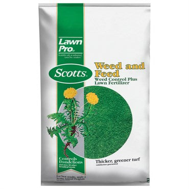 Weed & Feed Lawn Pro Food - 5,000 Sq Ft Coverage - 14 Lbs - #3347