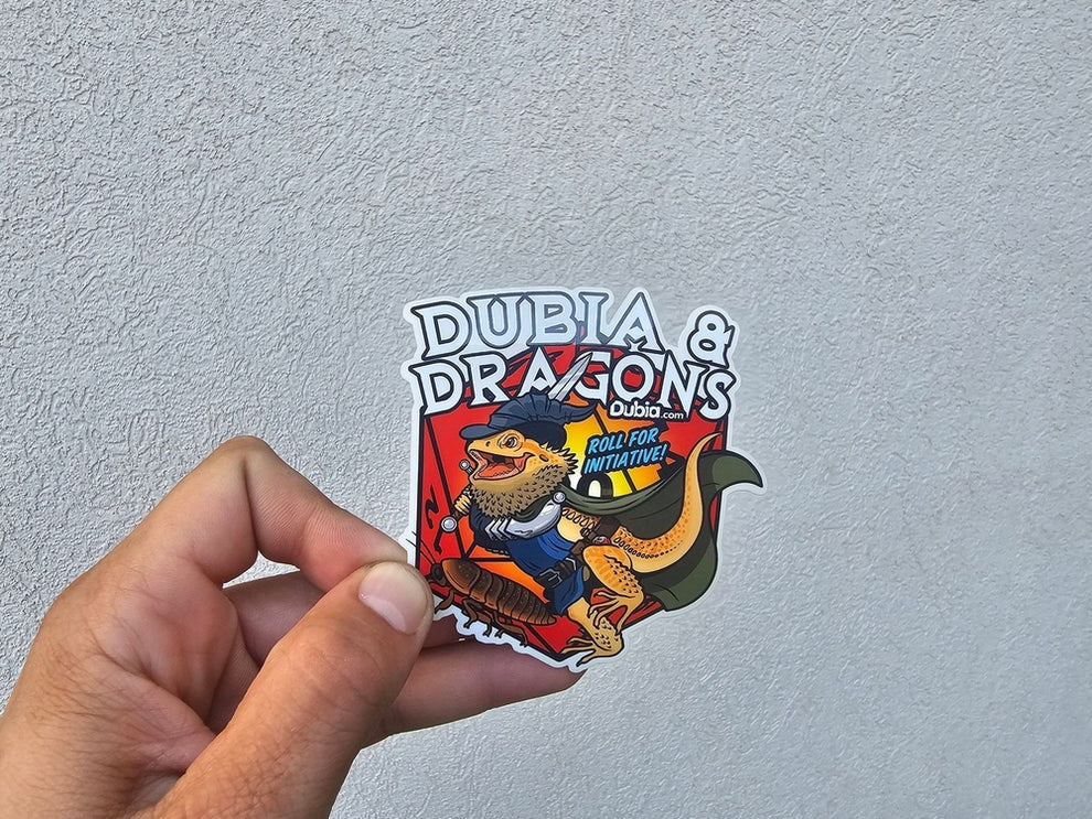 Sticker Dubia & Dragons - Die-Cut - Bearded Dragon - #31503