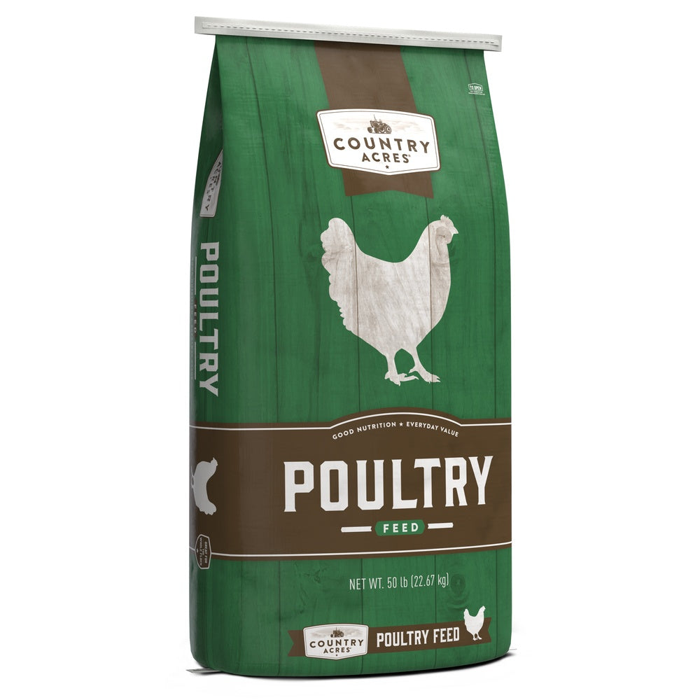 Layer Crumble 16% Home Grown Poultry Feed - Country Acres - 50 Lbs - #30669