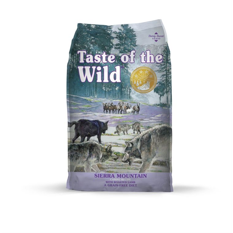 Sierra Mountain Dog Food - Roasted Lamb - Purple - 28 Lbs - #12847