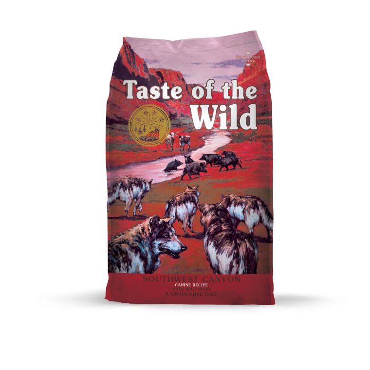Southwest Canyon Dog Food - Wild Boar - Red - 14 Lbs - #18693