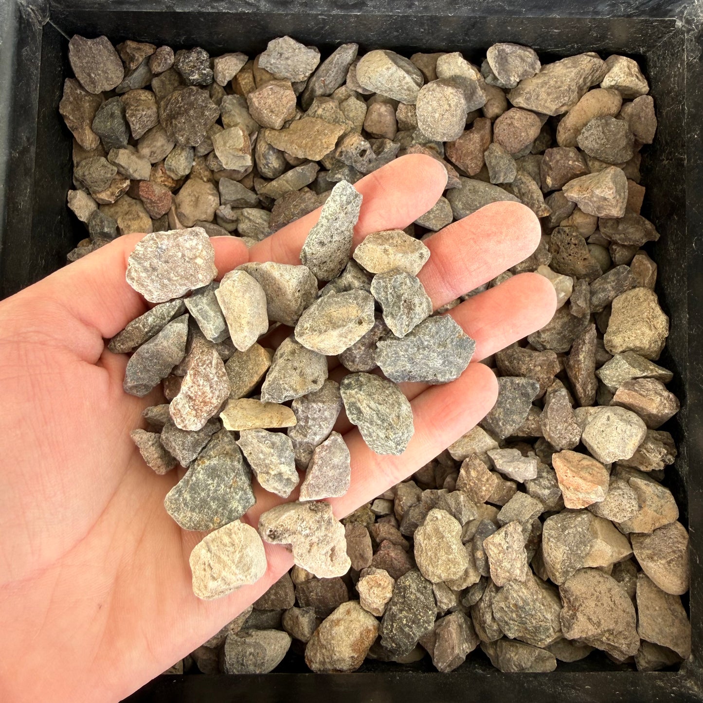 3/4" Grey Chip Rock - By the Cubic Yard - 6 / 21 - #13053