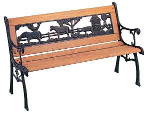 Bench Kids Farm Animal - #5482