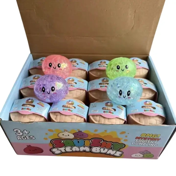 Beaded Mini Dumpling Squishy Squeeze Toy - #33047