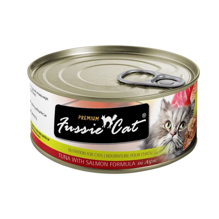 Fussie Cat - Cat Food Tuna & Salmon-2.82 Oz