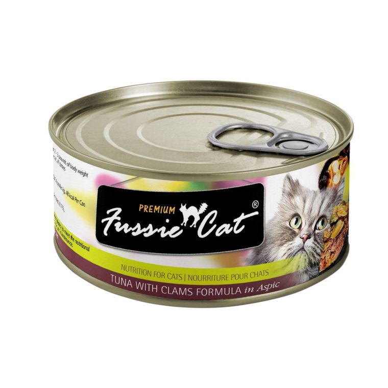 Fussie Cat - Cat Food Tuna & Clam-2.82 Oz
