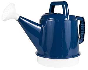 Watering Can Plastic - Blue & White - 2.5 Gallons - #29367