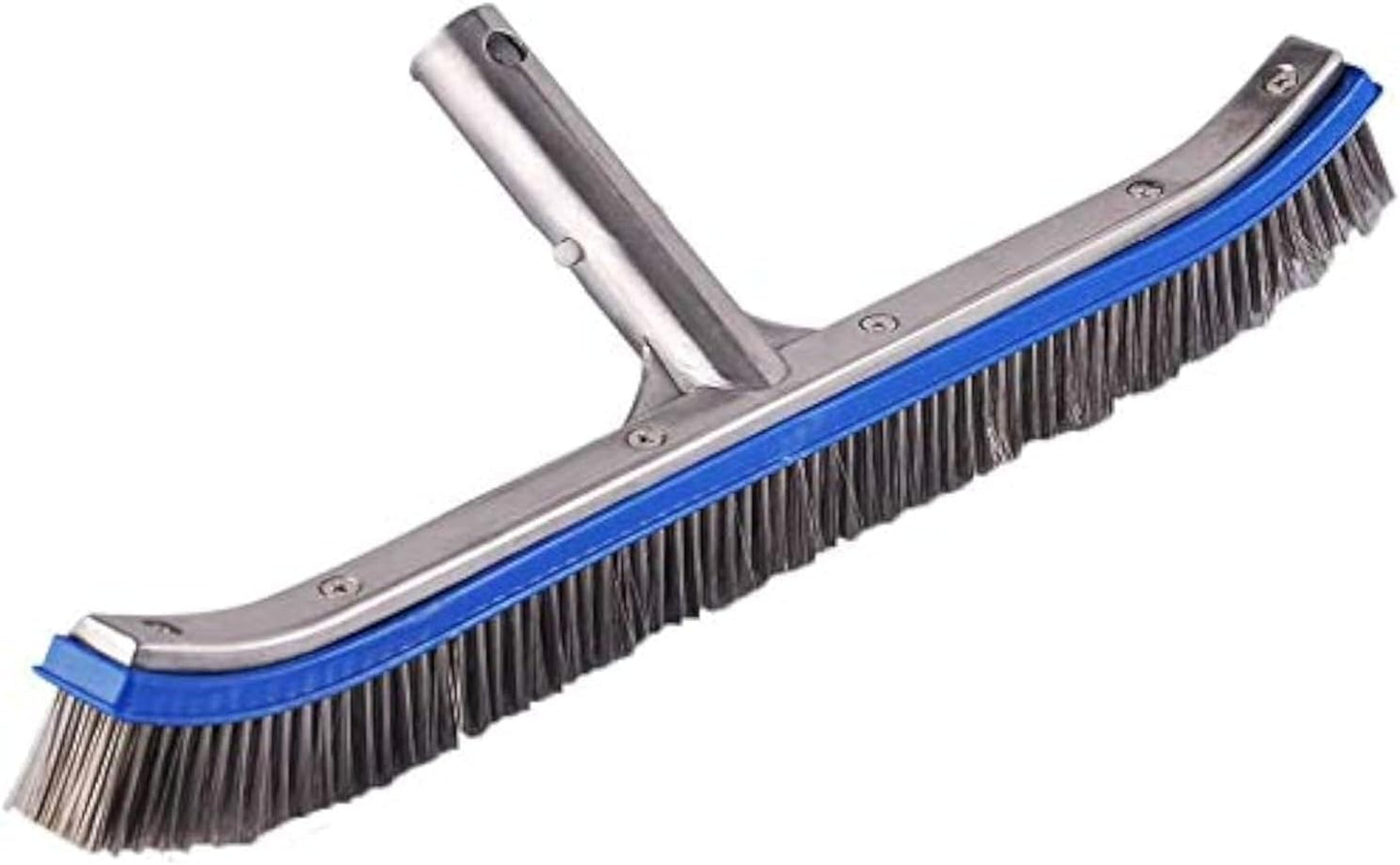 Brush Algae Stainless Steel - 18" - Plaster Pool Only - #