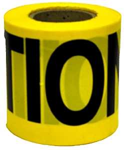 Yellow Caution Tape - 300' Roll - #32761