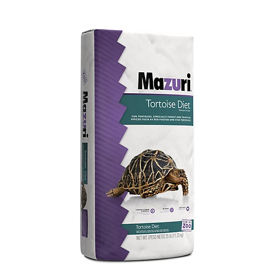 Mazuri Tortoise Diet - 25 lbs - #13103