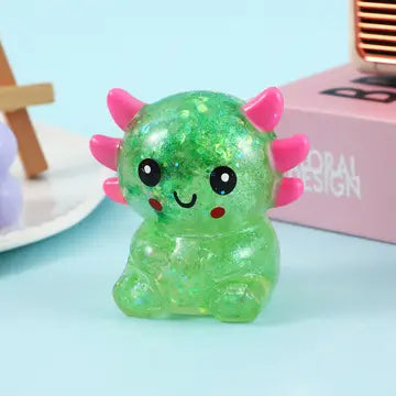 Sequin Axolotl Squishy Toy - #33009