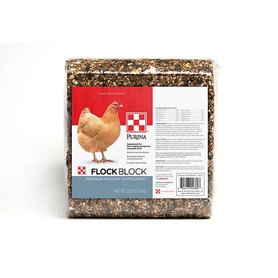 Flock Block SunFresh Recipe - 25 Lbs - #8931