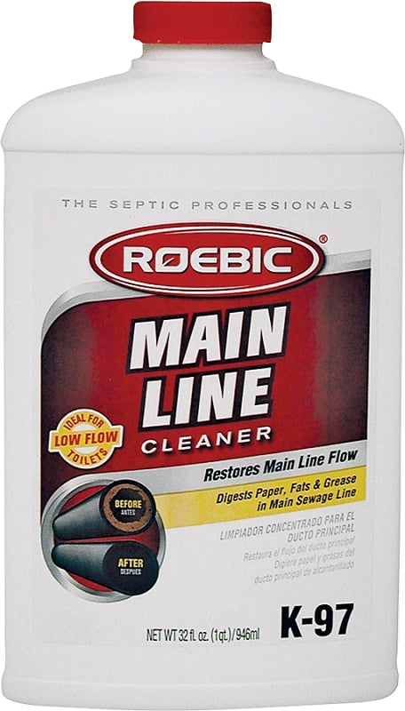 Main Line Sewer Cleaner - Roebic - 1 Quart - #9931