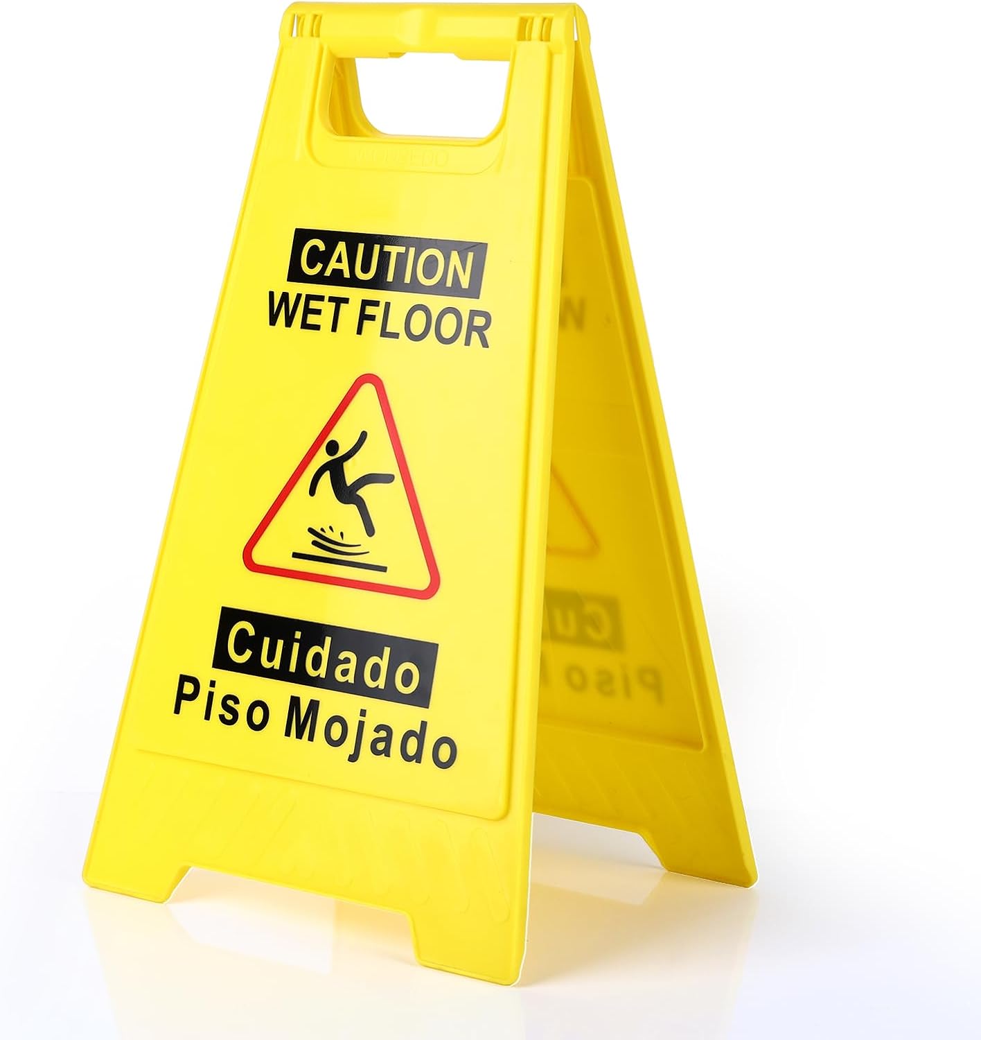 Wet Floor Sign - Yellow - 17.5" - #18131