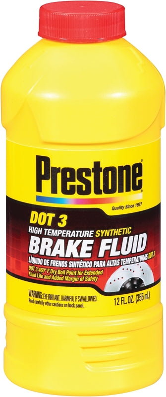 Brake Fluid - Prestone 12 Oz - Dot 3 - #28472