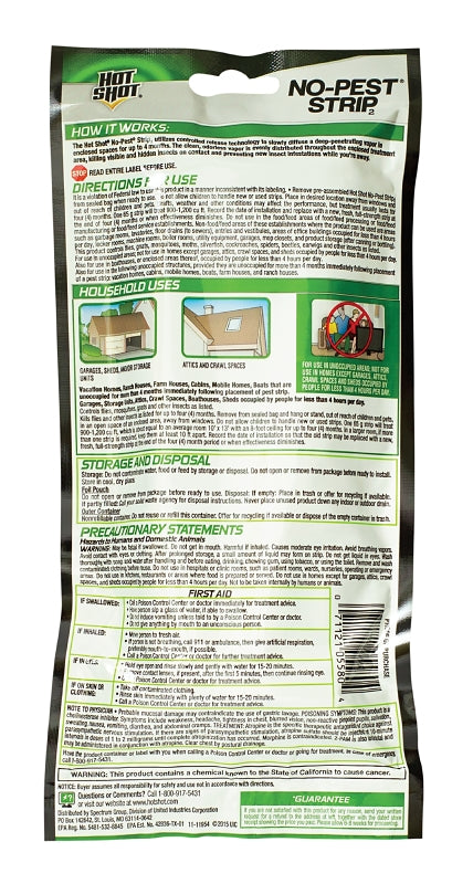Strip No-Pest - Hot Shot - Insect Killer - #32045