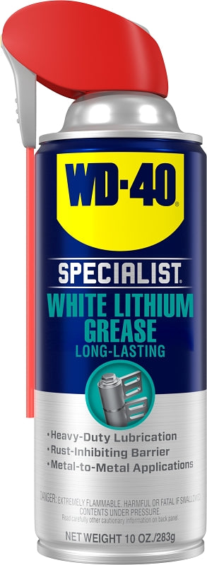 WD-40 Lubricant White Lithium - 10 Oz - #18818