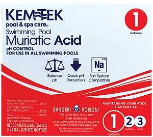 Muriatic Acid - 2x1 Gallons - #8801
