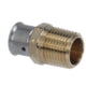 3/4" Bronze Straight Adapter - Viega - #27268