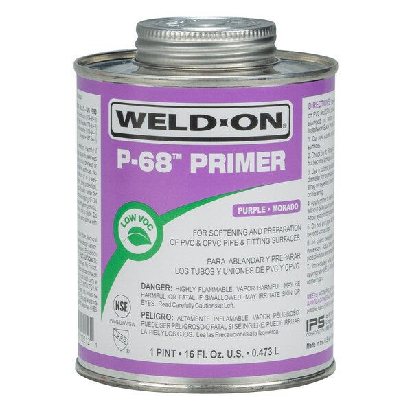 Primer P-68 PVC Purple - 1/4 Pint - #9207