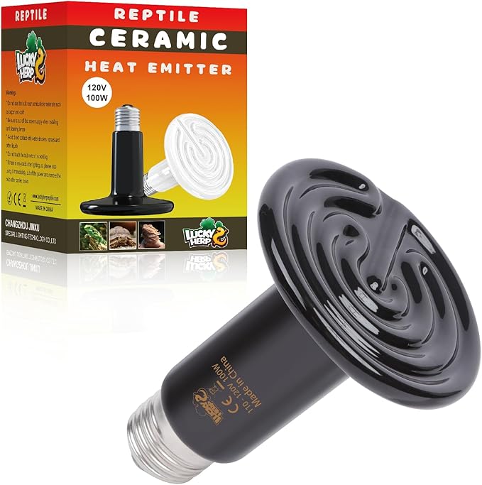 Ceramic Heat Emitter - 100 Watt - Lucky Herp - #32394