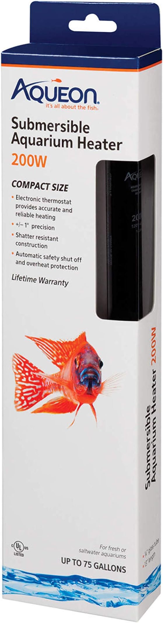 Heater Aquarium Submersible - 200 Watt - #27495