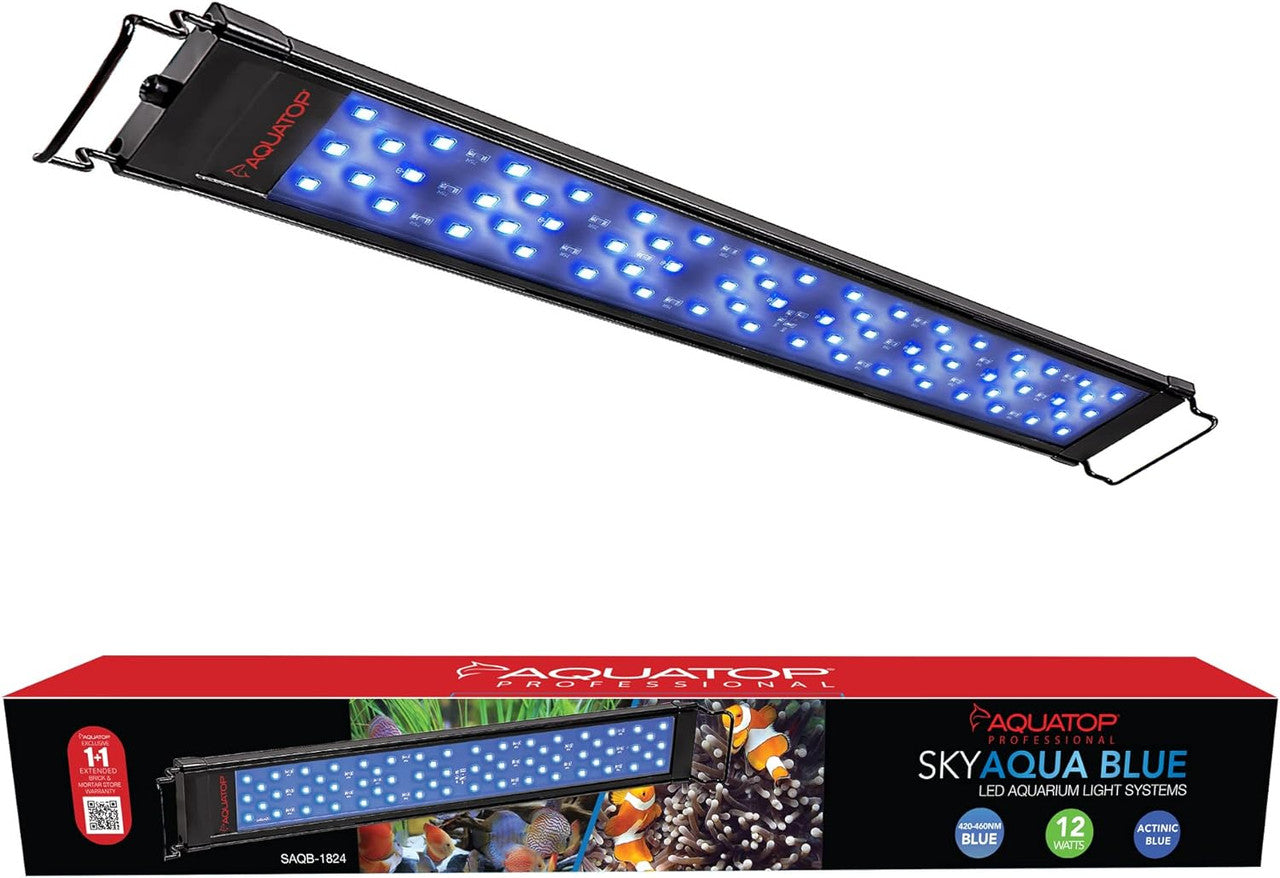 Aquatop SkyAqua Blue LED Aquarium Light System - 12 Watt - #33081