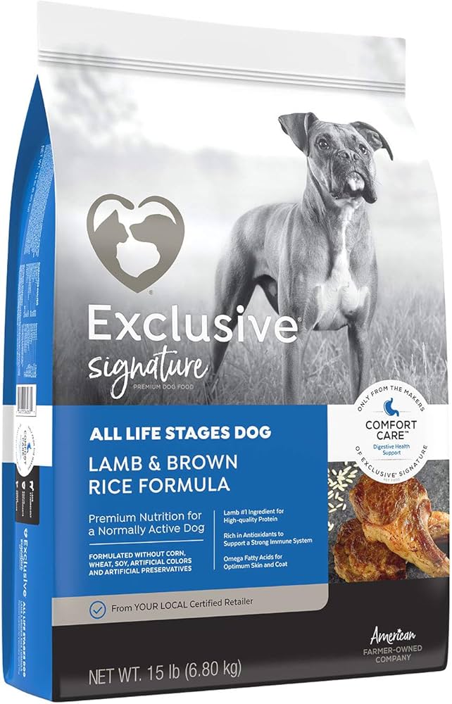 Dog Food ALS Lamb & Brown Rice - 30 Lbs - Blue - Exclusive Signature - #26305