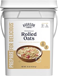 Quick Rolled Oats - 10 Lbs - Augason Farms - #29443