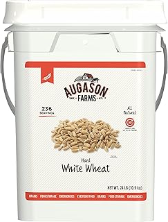 Hard White Wheat - 26 Lbs - Augason Farms - #16302
