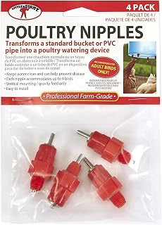 Poultry Watering Nipples - 4 Pack - #19418