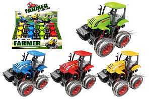 Toy Big Wheel Farm Tractor - #32206