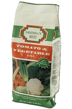 Tomato & Vegetable Fertilizer - AZ Best - 5 Lbs - #1059