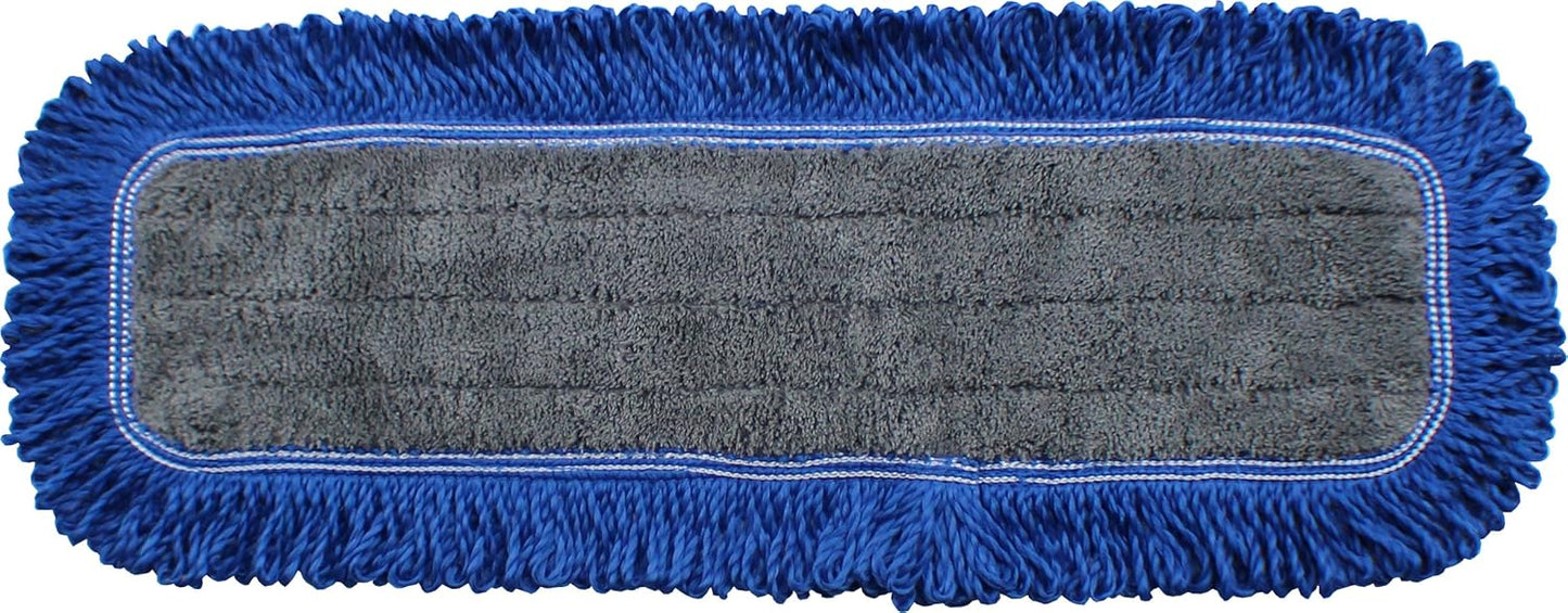 Dust Mop Pad Microfiber - Blue - 18" - #32337
