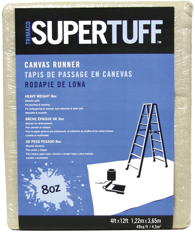 Drop Cloth Canvas Cotton - 4' x 12' - #11332