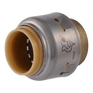 EACH - End Stop Push-Fit Brass 1/2" Fitting - #19765