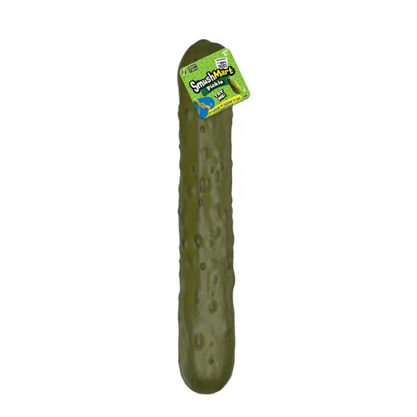 Smushmart Giant Pickle Squishy Squeeze Toy - 15"
