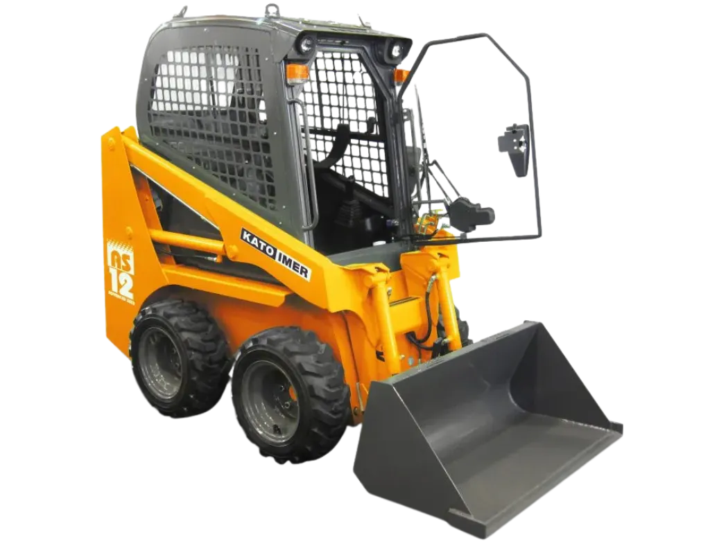 Enclosed Mini Skid Steer - 36" Bucket - Imer - One Day Rental