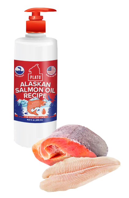 Alaskan Salmon Oil Recipe - Plato - 32 oz - #32916
