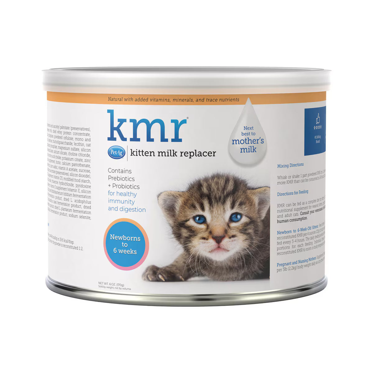 Milk Replacer Kitten KMR - 6 oz - #13435