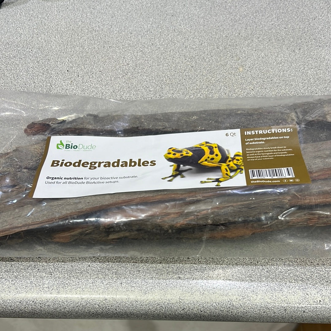 Sycamore Bark Layer Biodegradables - 6 Qt