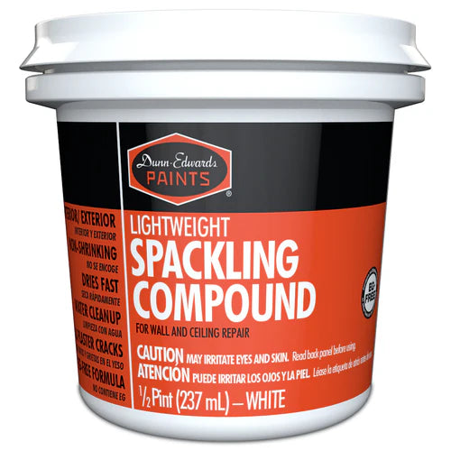 Spackling Compound Lightweight - 1/2 Pint - # 12757