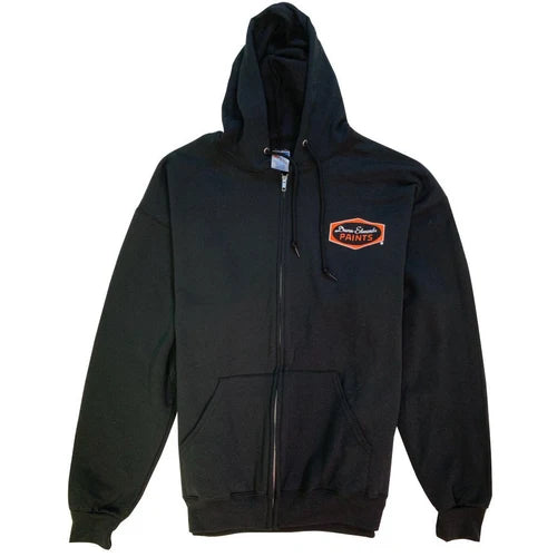 Black Dunn Edwards Zip-Up Hoodie - XXL - #28596