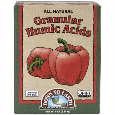 Humic Acids Granular - Down to Earth - 5 lbs - #28703