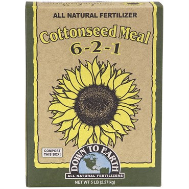 Cottonseed Meal - 6-2-1 - DTE - 5 Lbs - #27854