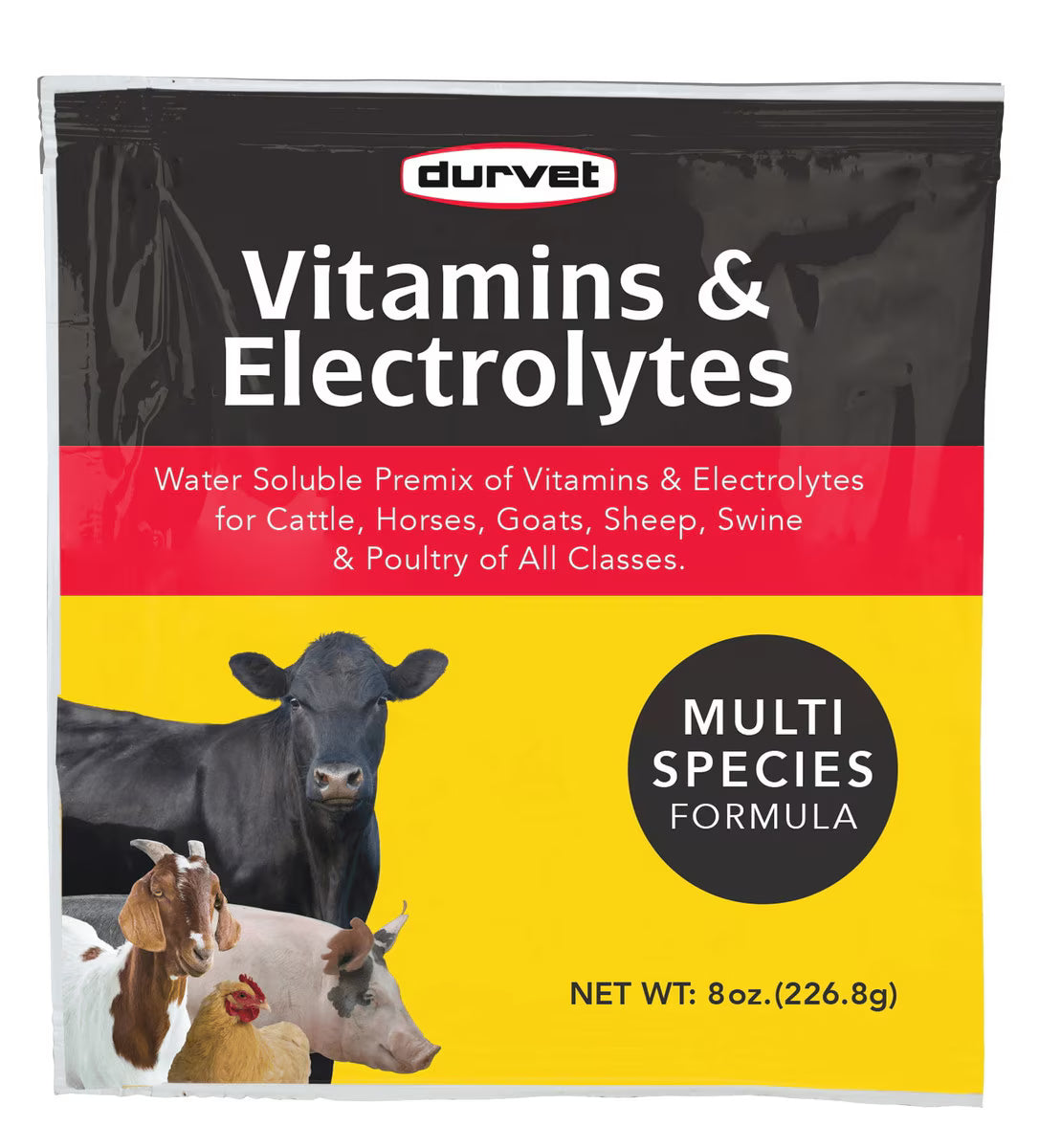 Vitamins & Electrolytes Durvet - 8 oz - #13405